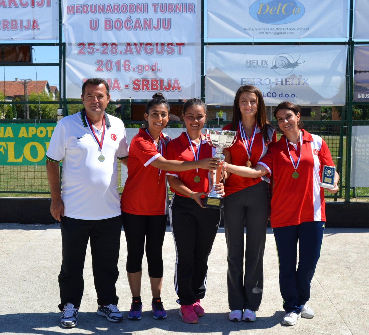 Bocce'de Milliler Şampiyon