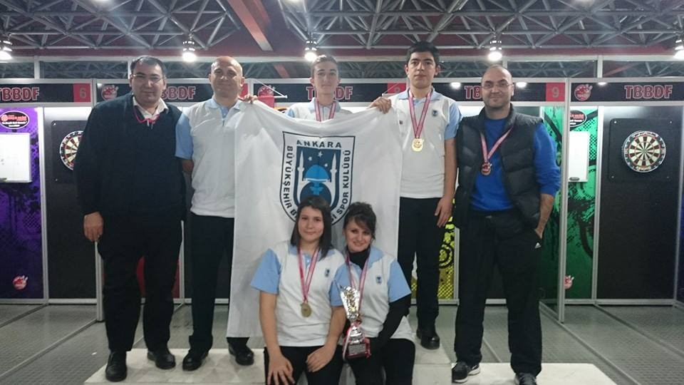 Dart'ta Şampiyon Ankara Büyükşehir