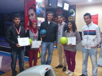 Adıyaman'da Bowling ve Dart turnuvası