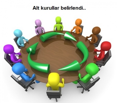 Alt kurullar yenilendi